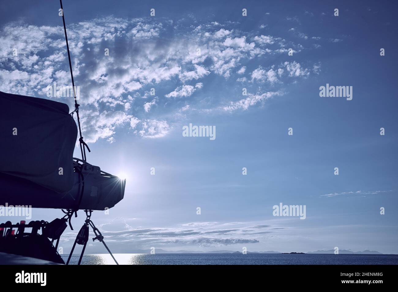 Voyagez dans les îles Whitsunday du Queensland, en Australie Banque D'Images