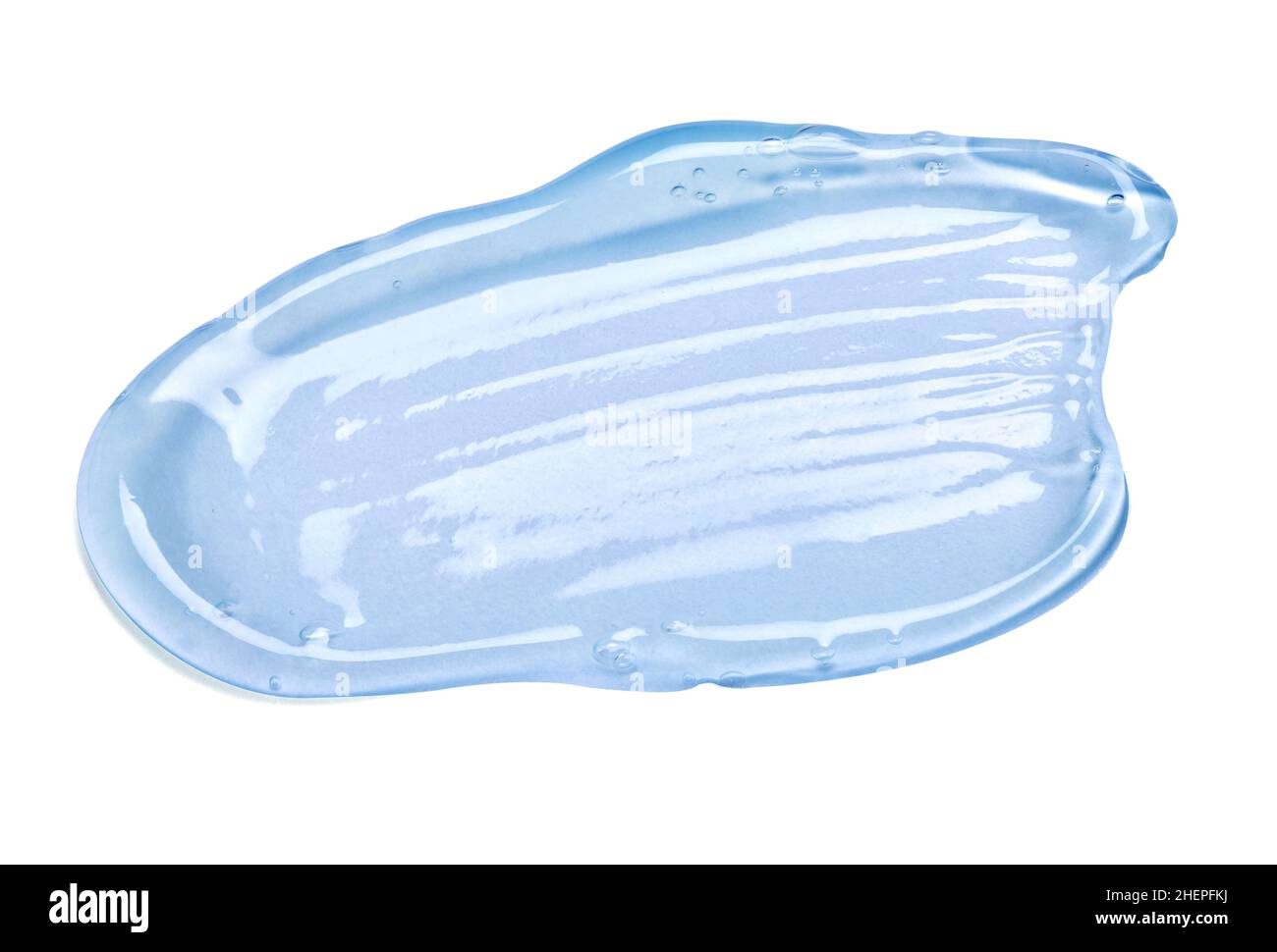 gel transparent crème beauté hygiène lotion soins pour la peau Banque D'Images