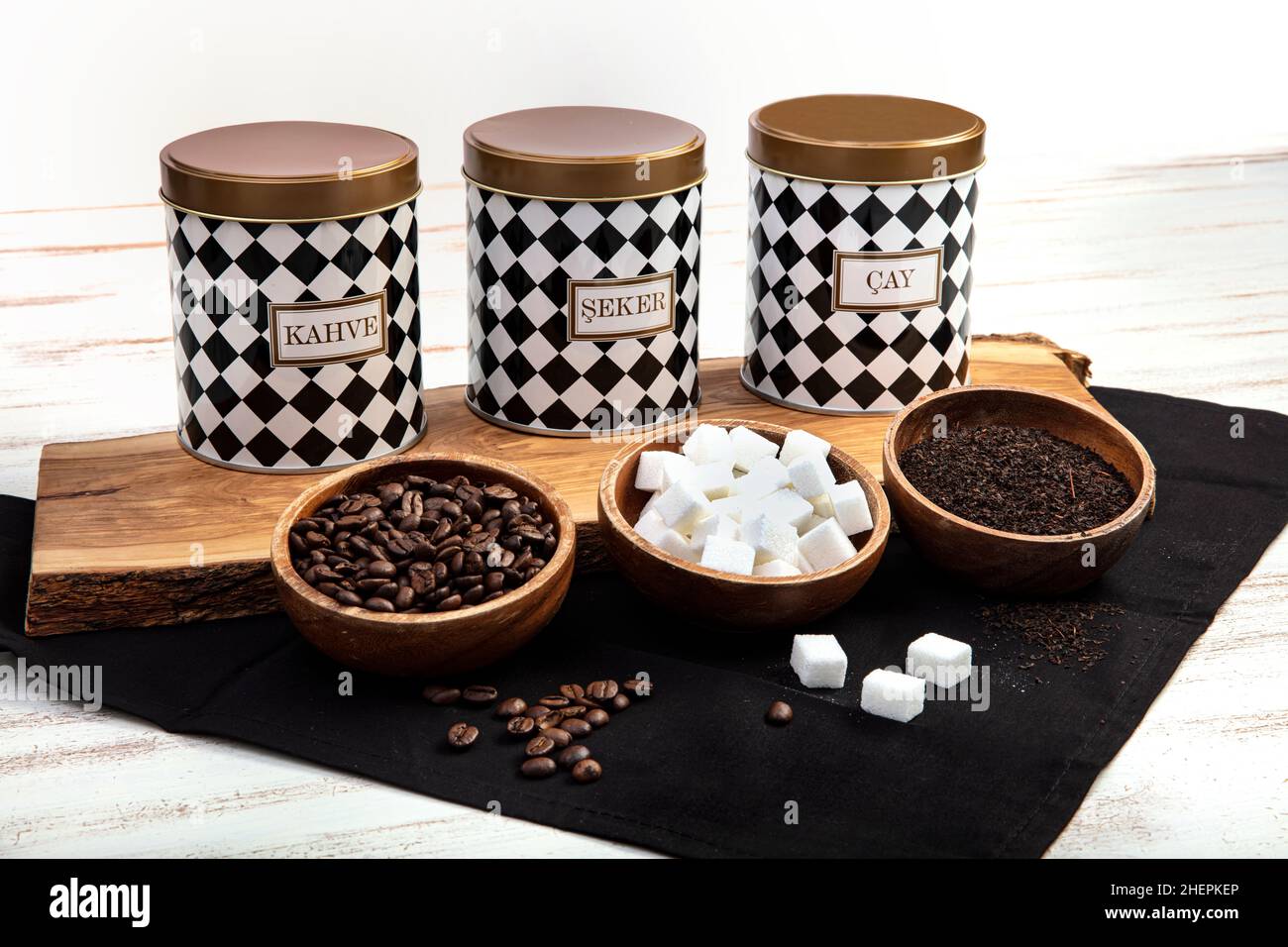 Pot Et Bocau De Conservation - Limics24 - Funshopping Lot 2 Boîtes Rétro Métal Café Thé Sucre