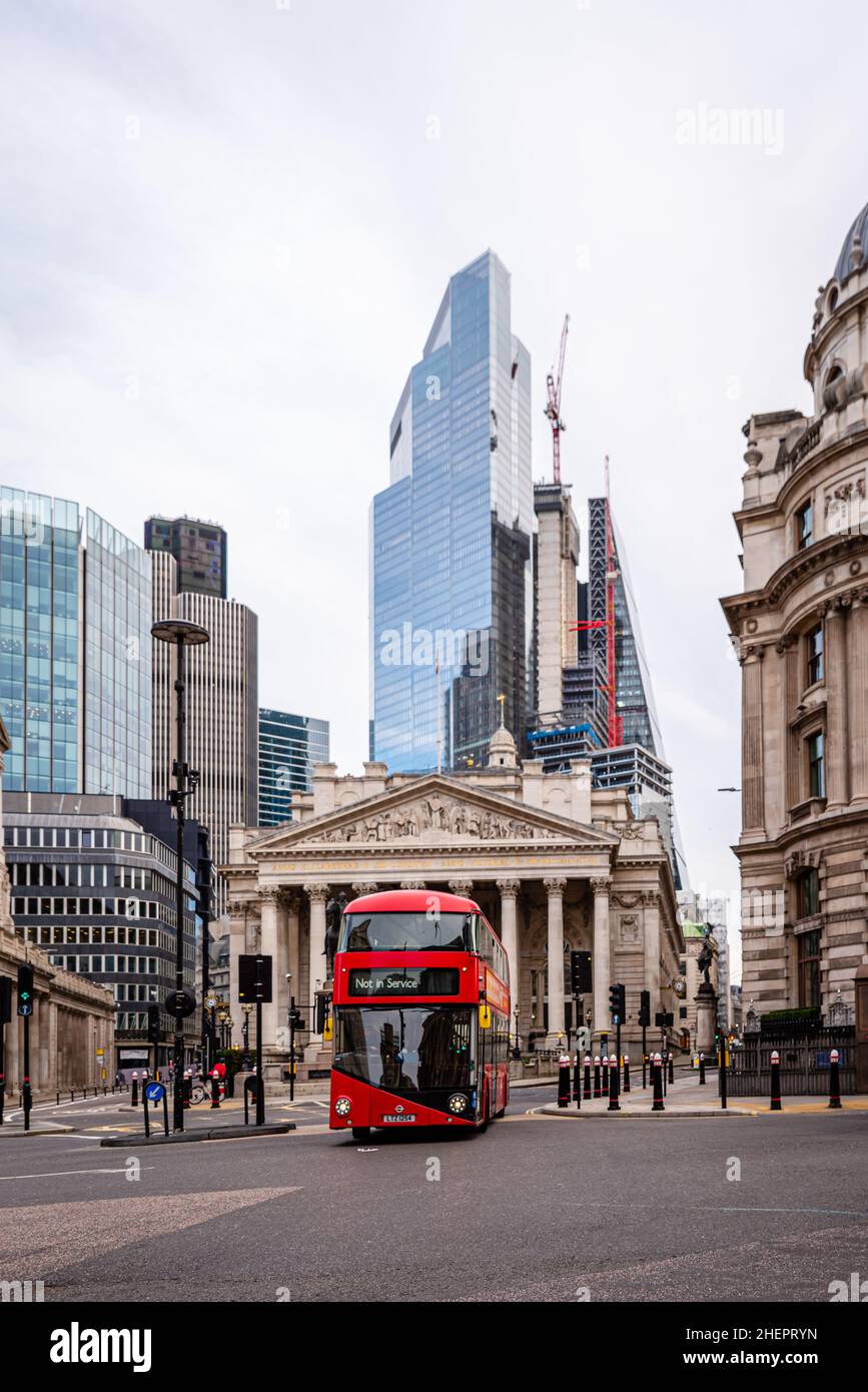 Square Mile à Londres, Royaume-Uni Banque D'Images