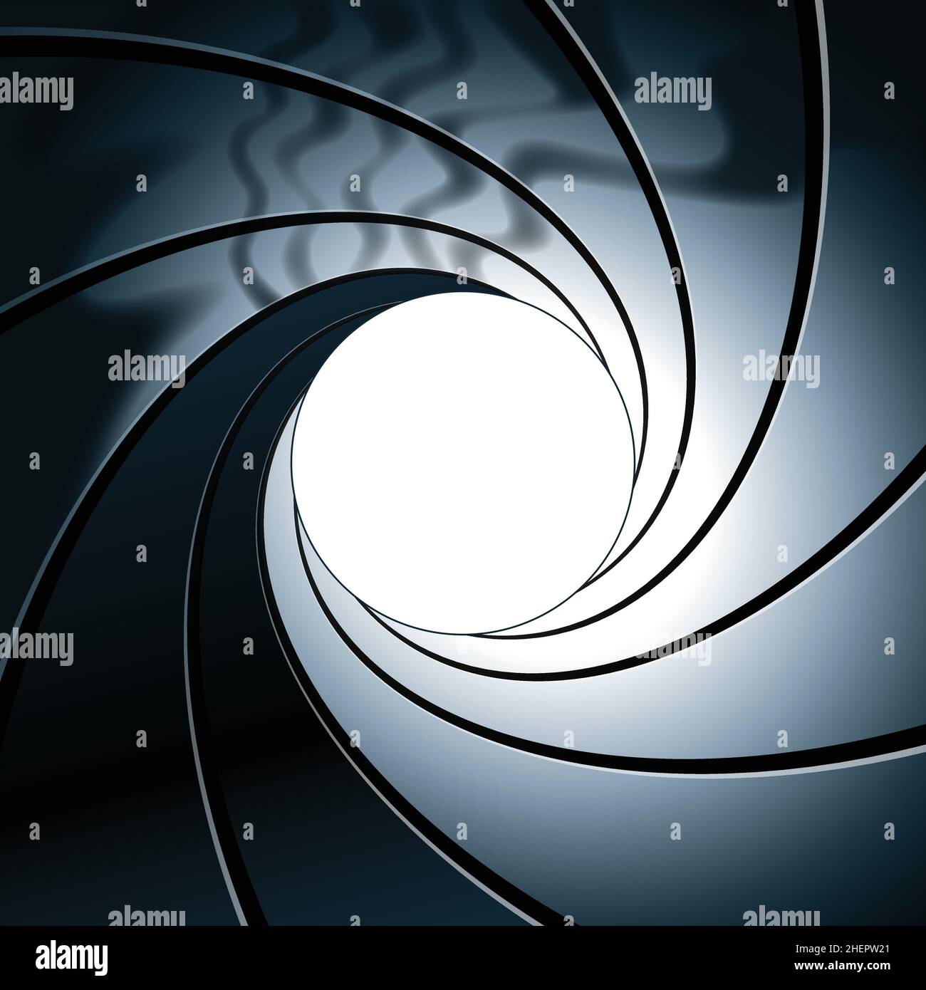espion style film canon barrel rifling fond élément modèle vecteur Illustration de Vecteur