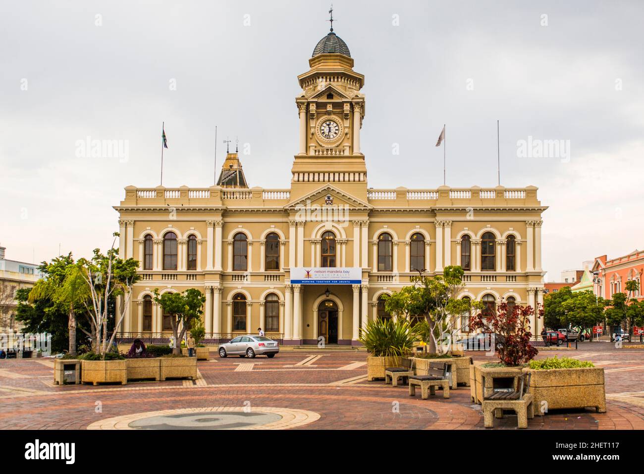Hôtel de ville, Port Elizabeth, Afrique du Sud Banque D'Images