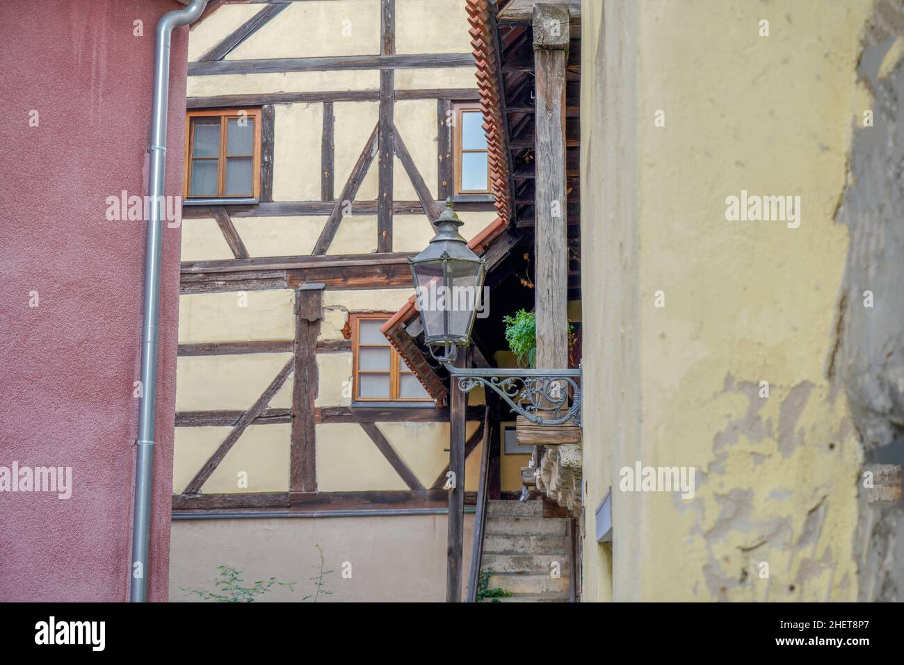 Berching, Bacham est une ville bavaroise située dans le quartier Neumarkt, dans le Haut-Palatinat.Photographié en automne dans l'Alb franconienne sur le main Banque D'Images