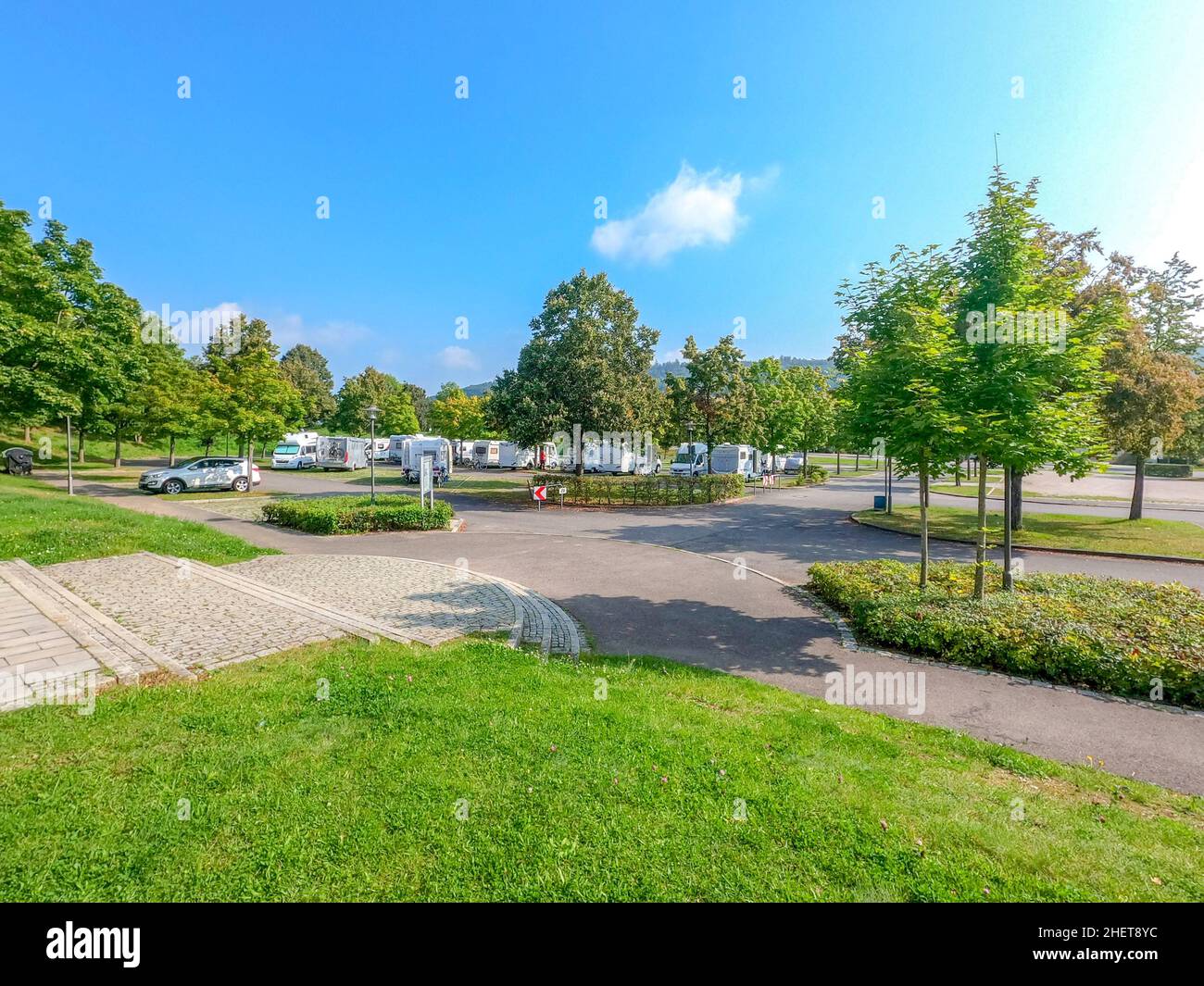 Berching, Bacham est une ville bavaroise située dans le quartier Neumarkt, dans le Haut-Palatinat.Photographié en automne dans l'Alb franconienne sur le main Banque D'Images