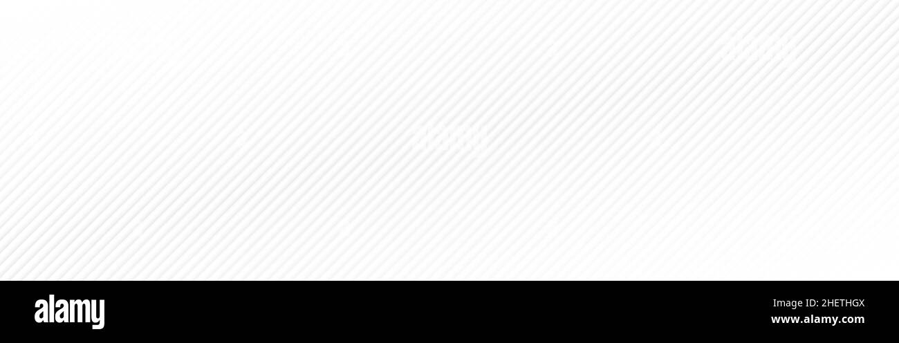 Arrière-plan diagonal large. Texture de lumière abstraite pour le site Web ou l'affiche. Toile de fond lisse avec lignes et dégradé. Motif gris avec rayures. Vecteur Illustration de Vecteur