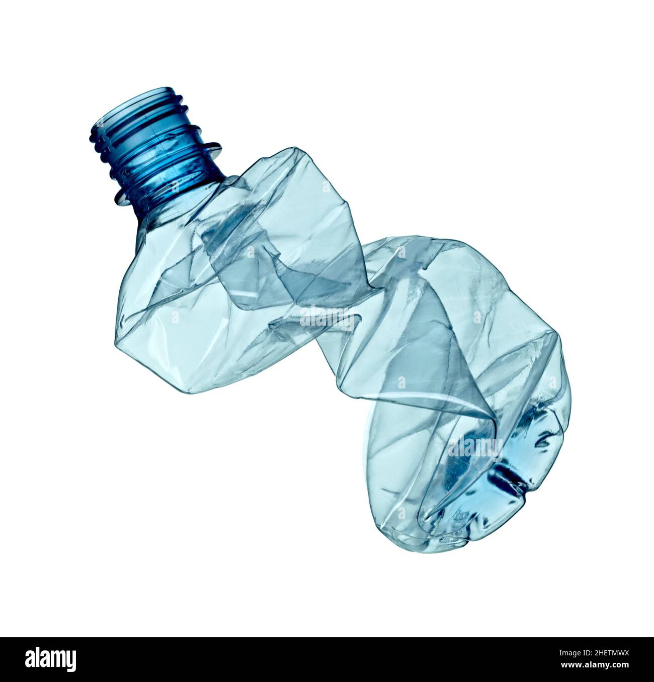 bouteille en plastique contenant à eau pour le recyclage des déchets Banque D'Images