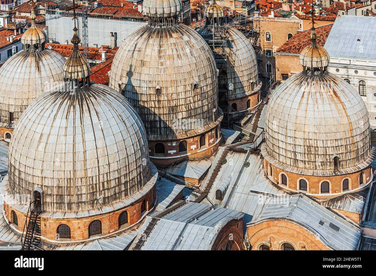 Célèbre basilique de saint-Marc à Venise Banque D'Images