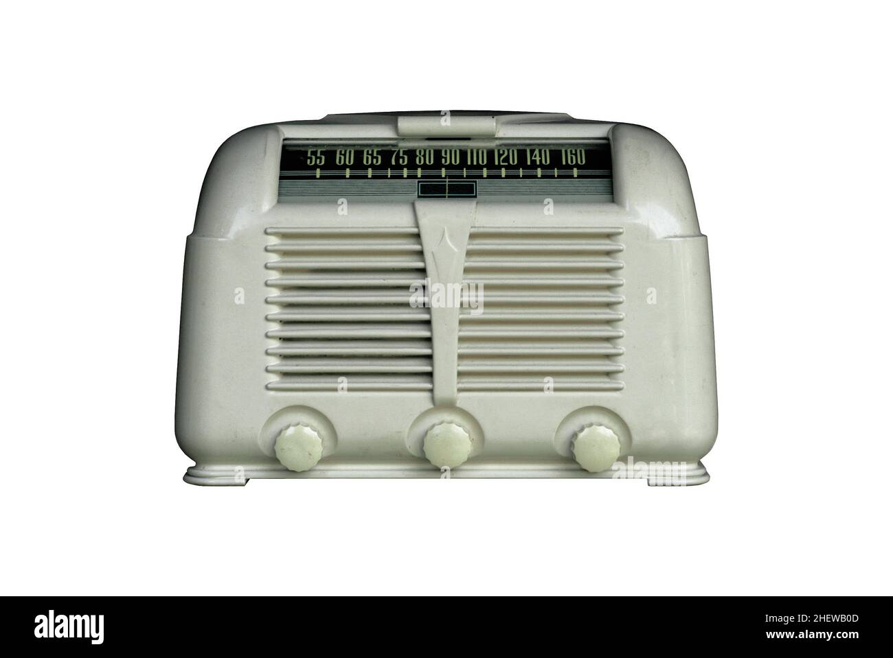 Radio ancienne d'époque au style rétro des années 1950 Photo Stock - Alamy