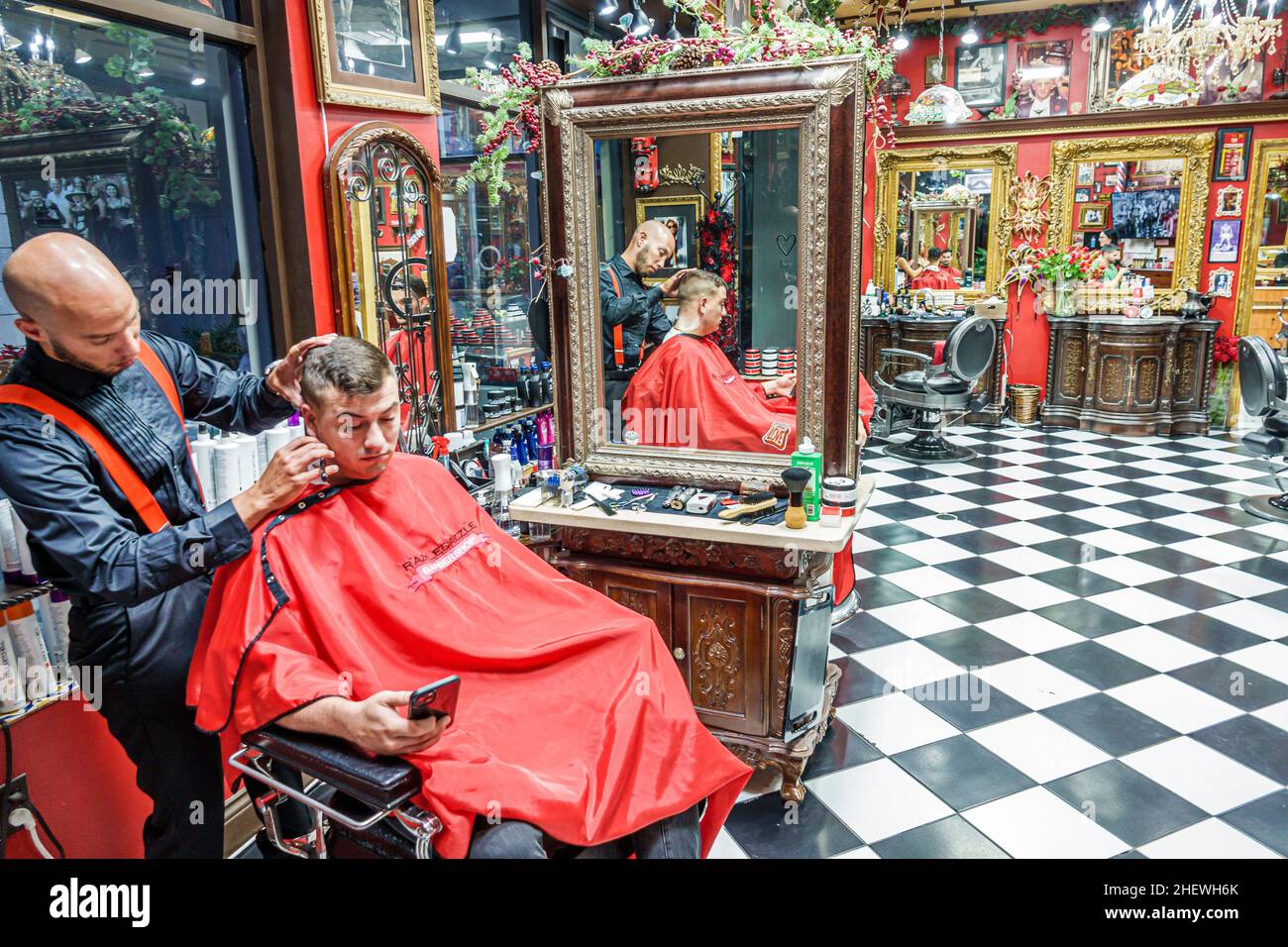 Mary brickell village razzledazzle coiffeur salon de coiffure razzle