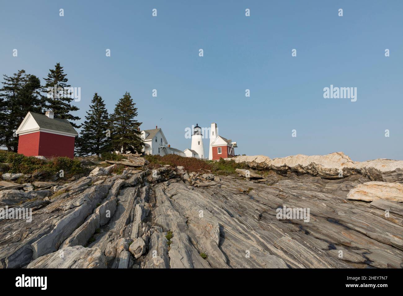 Célèbre vieux phare de Bristol en journée Banque D'Images