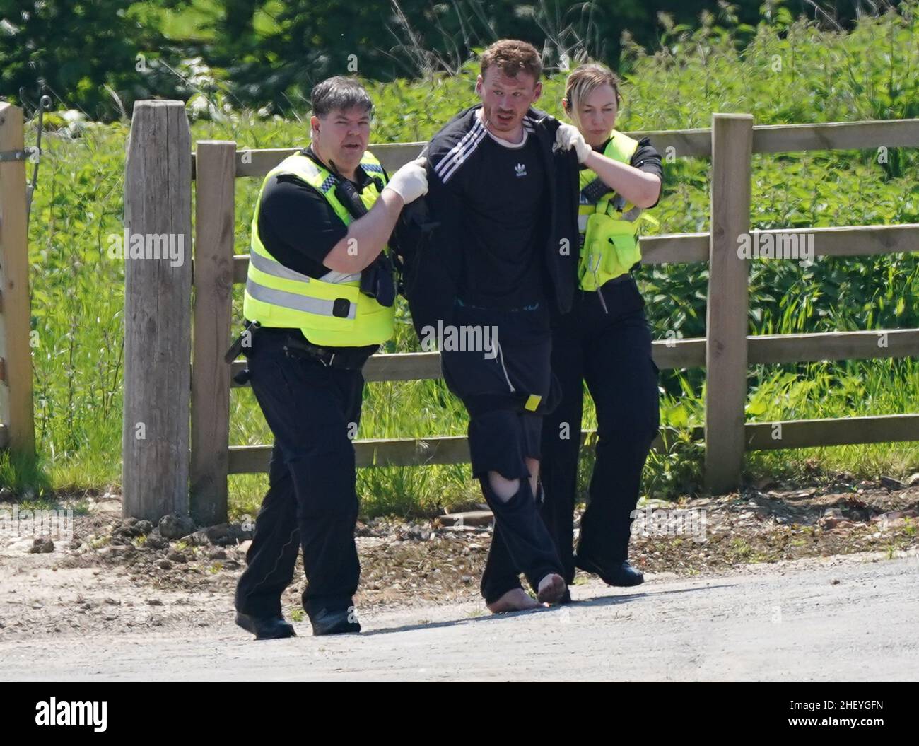 Photo du dossier datée du 01/06/21 de Daniel Boulton détenu à la ferme de Hallington House, à la périphérie de Louth, Lincolnshire.Le 31 mai 2021, Boulton est en procès devant le tribunal de la Couronne Lincoln accusé de double poignarder mortel de son ex-associé Bethany Vincent et de son fils de neuf ans Darren Henson.Date d'émission : jeudi 13 janvier 2022. Banque D'Images