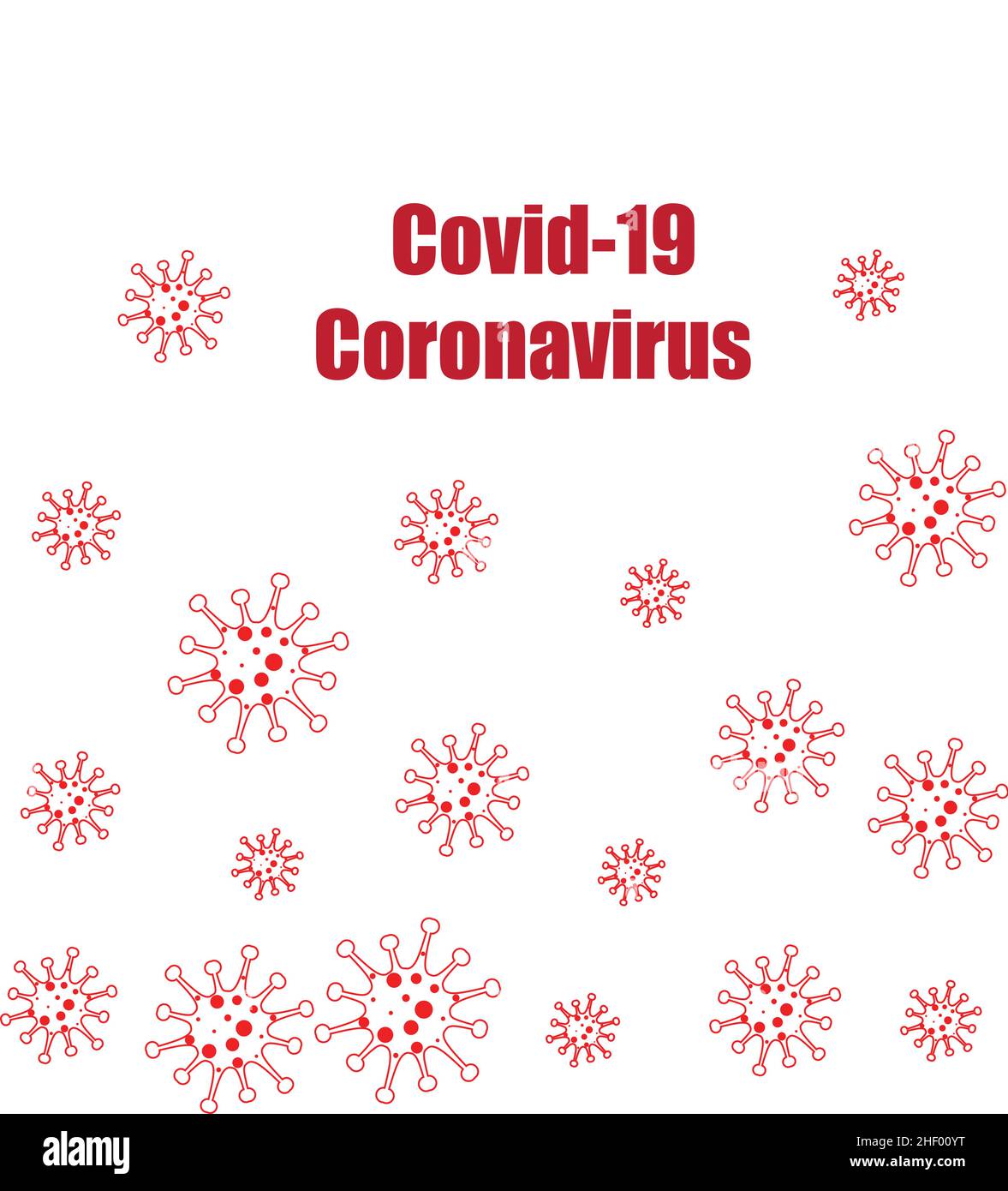 Différents types de virus.Bactéries Biologie organismes modèle sans couture.Infection par le virus épidémie d'Ebola malade. Illustration de Vecteur