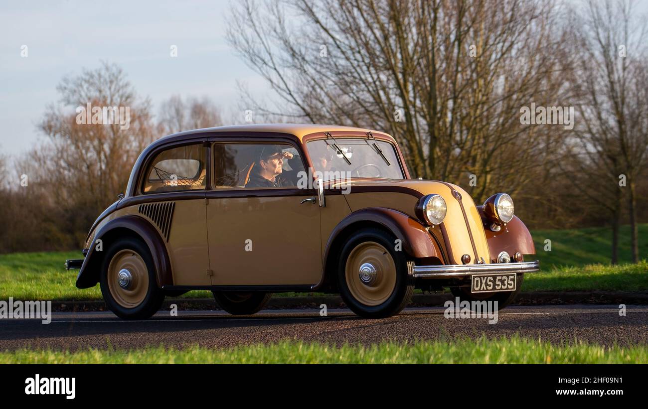1934 Mercedes voiture d'époque Banque D'Images