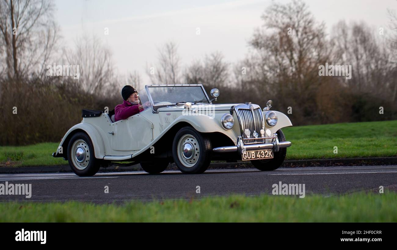 Gentry Triumph Spitfire 1,3 basé MG TF Replica, un kit voiture britannique conçu pour ressembler à un MGTF.la voiture a été construite sur le châssis d'un Triumph Herald 1972 Banque D'Images