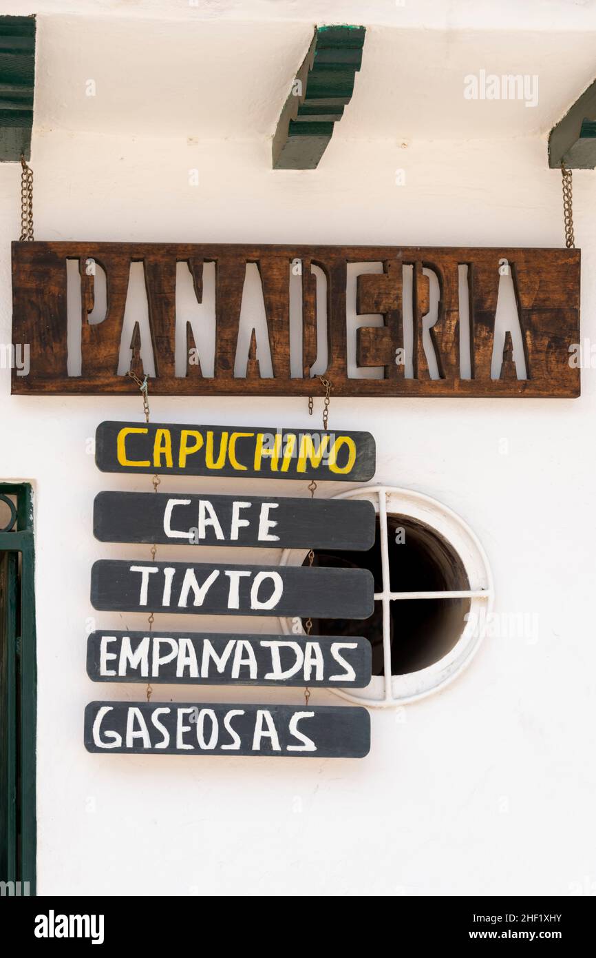 Panaderia, boulangerie, Villa de Leyva, Boyacá, Colombie Banque D'Images