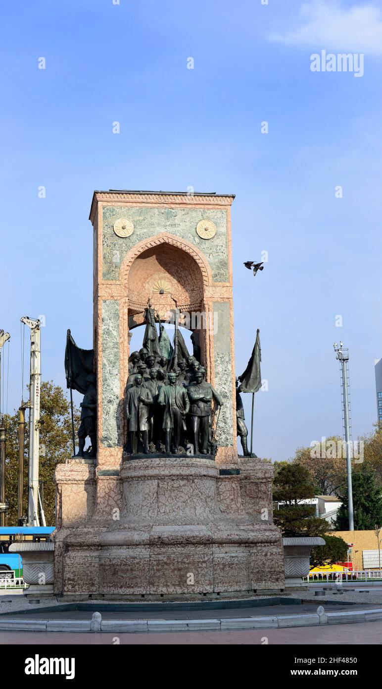 La République à m2 à Istanbul. Banque D'Images