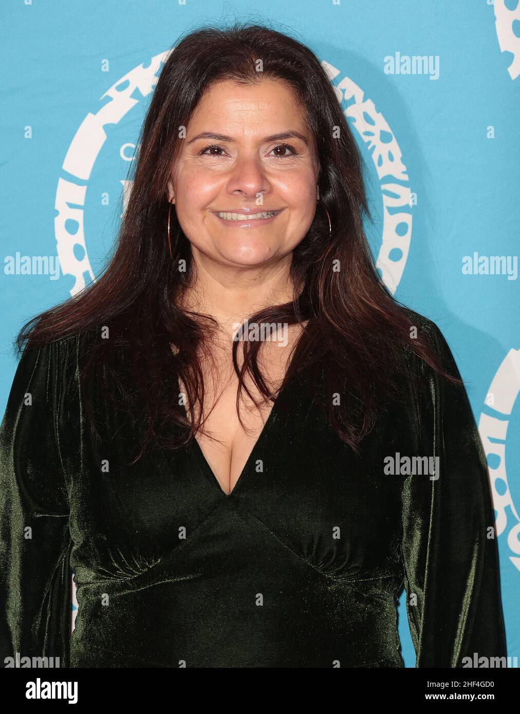 13 janvier 2022 - Londres, Angleterre, Royaume-Uni - Nina Wadia participant à la première du Cirque du Soleil LUZIA, Royal Albert Hall Banque D'Images