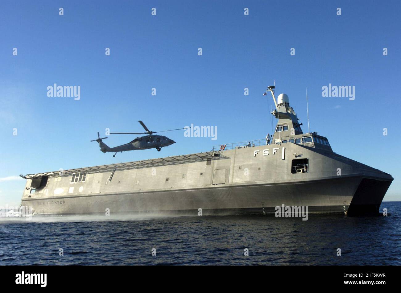 Sea Fighter FSF-1. Banque D'Images