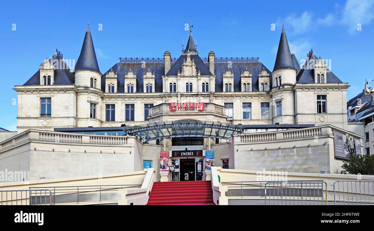 Le casino à Arcachon, sud-ouest de la France, Banque D'Images