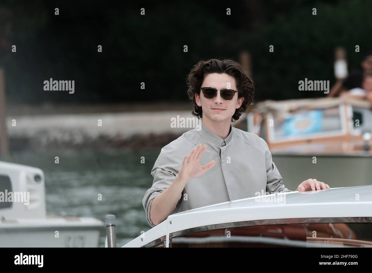 Timothée Chalamet arrive au Festival du film de Venise 76th le 02 septembre 2019 à Venise, en Italie Banque D'Images