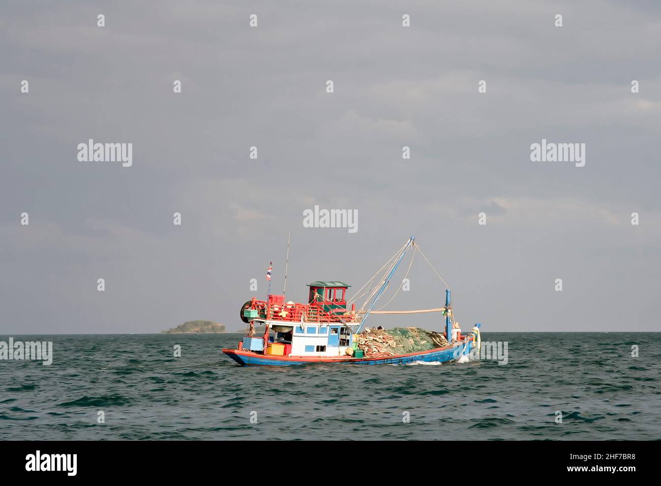 Local en bois du bateau au bord de l'Atlantique Banque D'Images