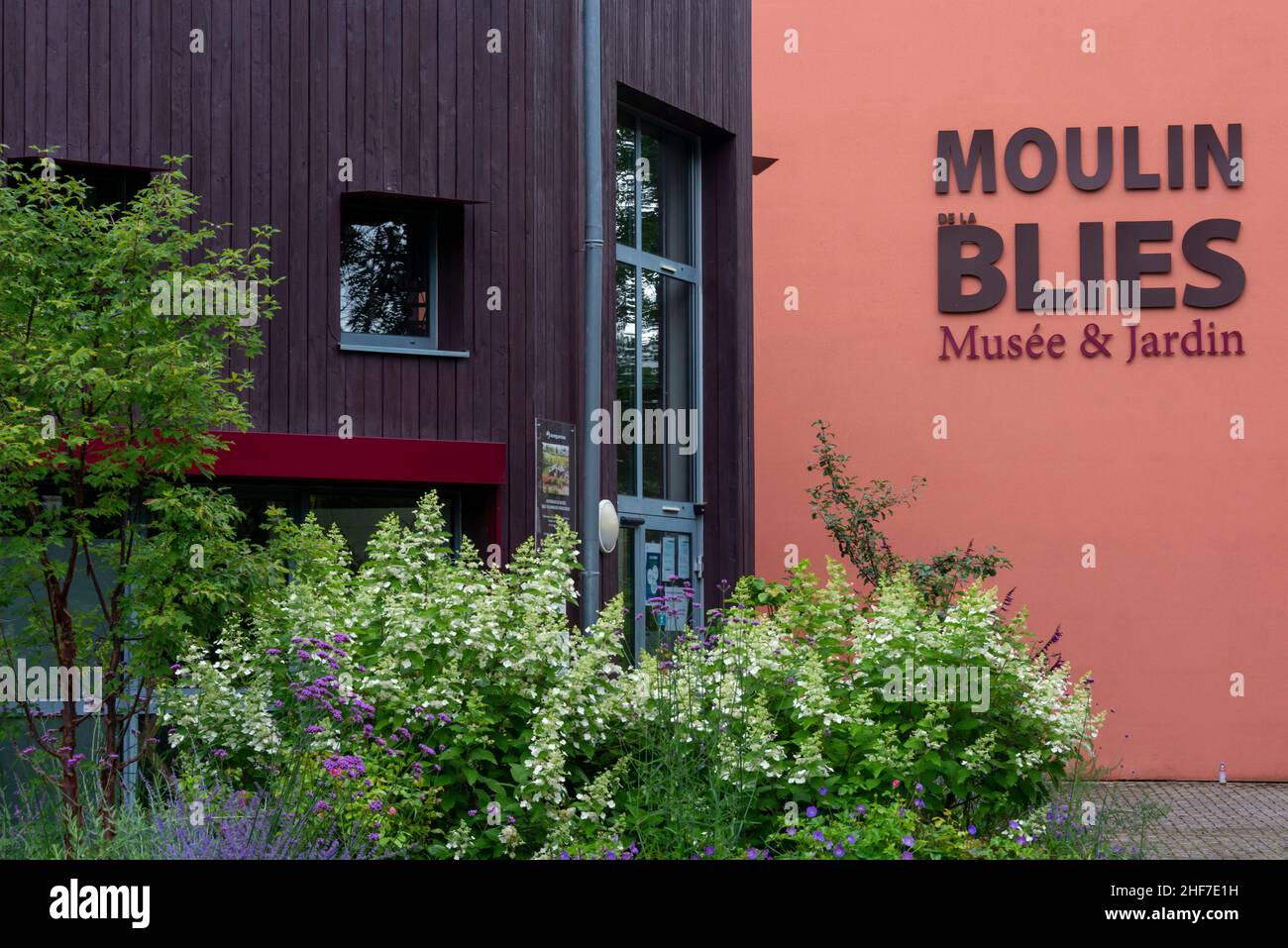 France, Lorraine, région du Grand est, département de Moselle, Sarreguemines / Sargemuend,Bliesmühle, Musée des techniques céramiques, Moulin de la Blies Banque D'Images