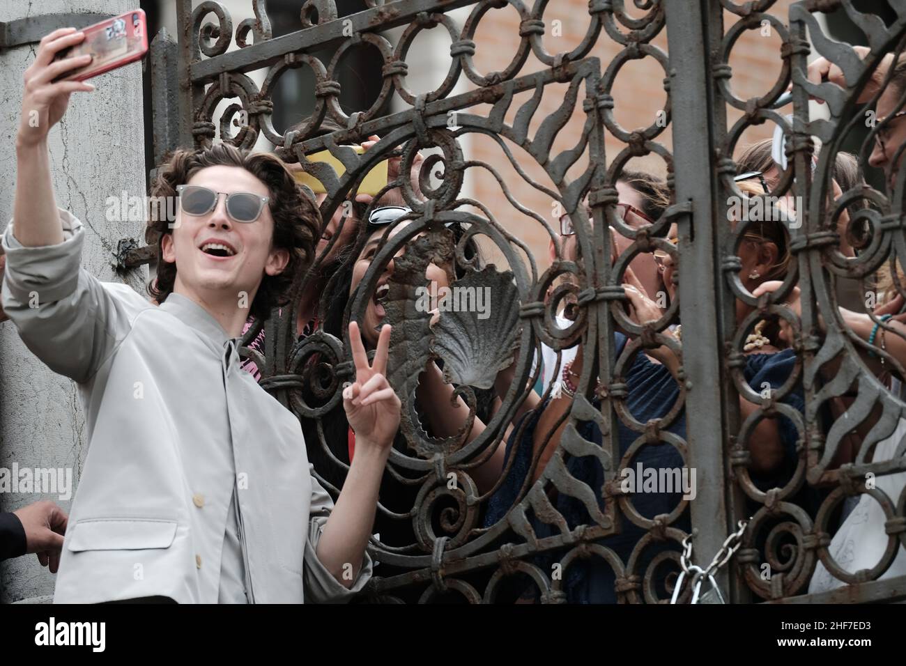 Timothée Chalamet arrive au Festival du film de Venise 76th le 02 septembre 2019 à Venise, en Italie Banque D'Images