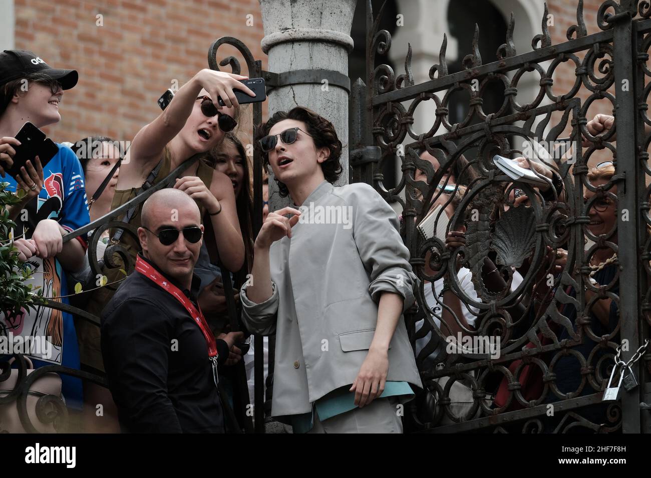 Timothée Chalamet arrive au Festival du film de Venise 76th le 02 septembre 2019 à Venise, en Italie Banque D'Images