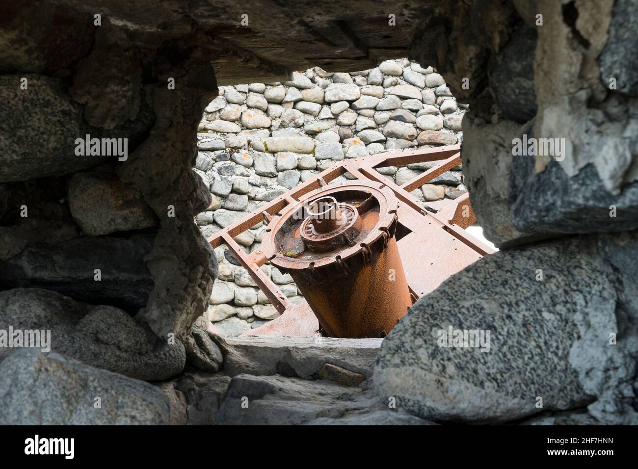 Station radar de seconde guerre mondiale Banque de photographies