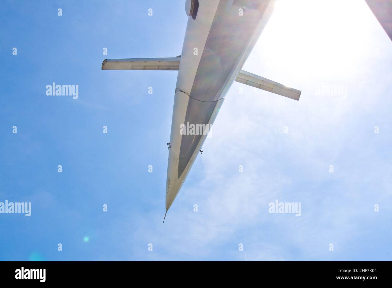 Avion supersonique Tupolev tu-144 Banque D'Images