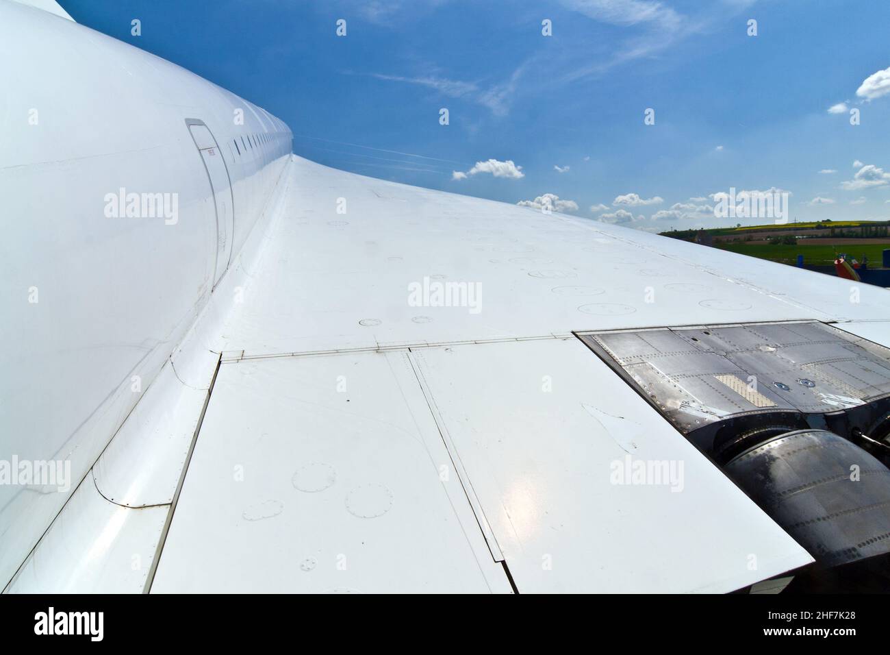 Avion supersonique Tupolev tu-144 Banque D'Images
