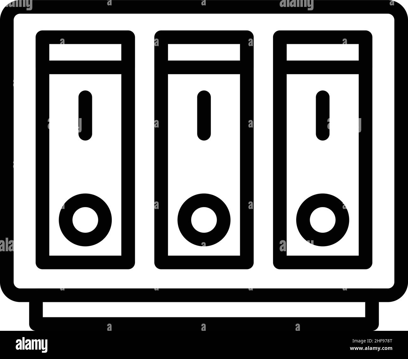 Vecteur de contour d'icône de gigaoctet.Mémoire de données.Go mobile Illustration de Vecteur