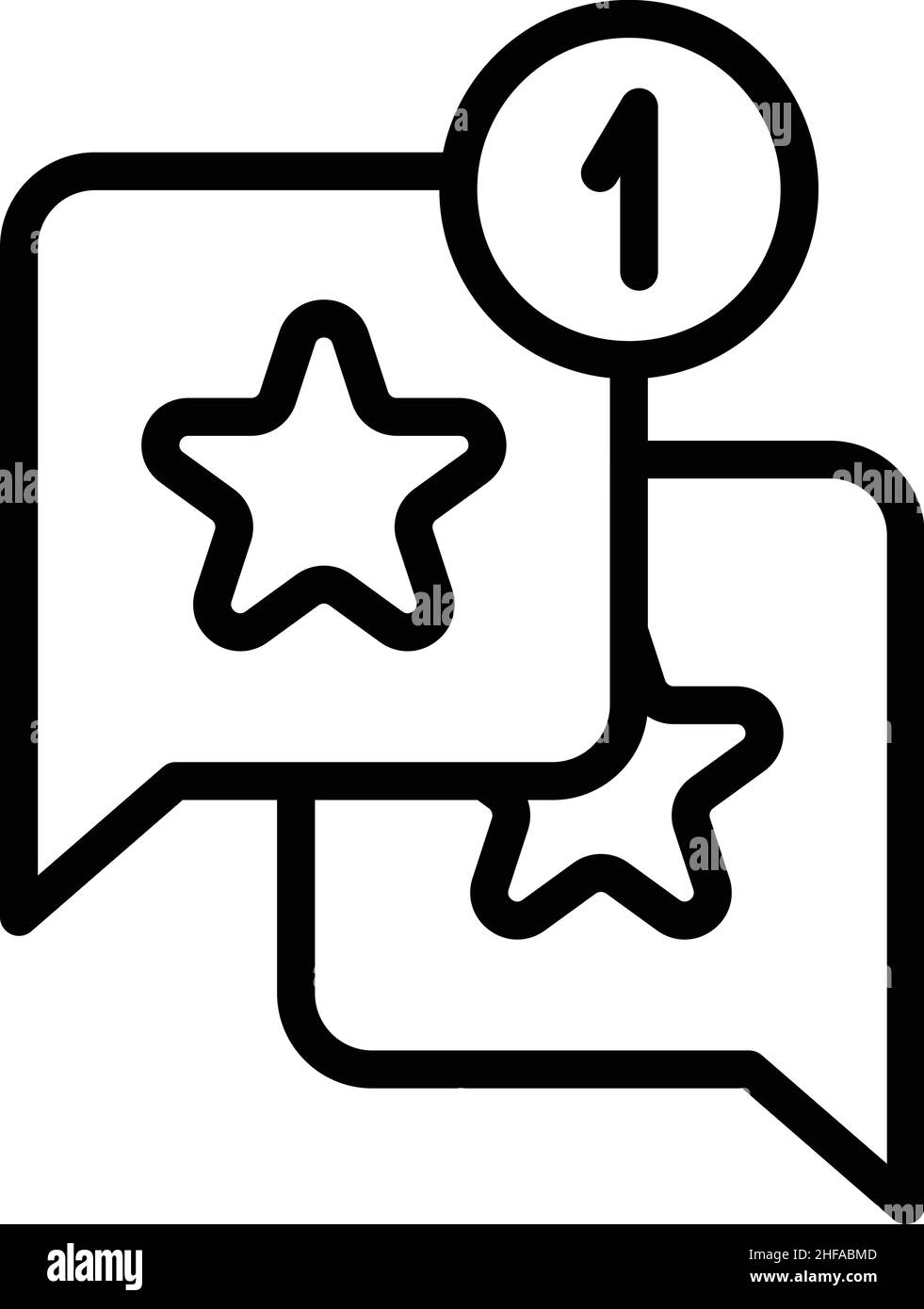 Vecteur de contour d'icône de montant croisé.Livraison SMM.Médias sociaux Illustration de Vecteur