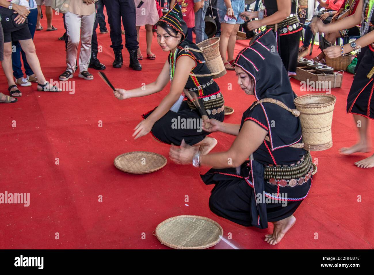 Fête de la récolte de Pesta Kaamatan au KDCA Penampang Sabah Bornéo Malaisie Banque D'Images