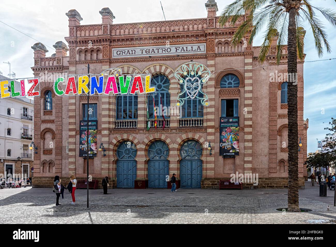 Gran teatro falla dans la ville espagnole de cadix Banque D'Images