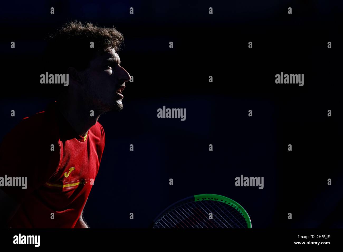 Tokyo, Japon.31st juillet 2021.Jeux Olympiques: Match de tennis entre Novak Djokovic et Pablo Carreño pour la médaille de bronze à l'arène Ariake.© ABEL F. ROS Banque D'Images