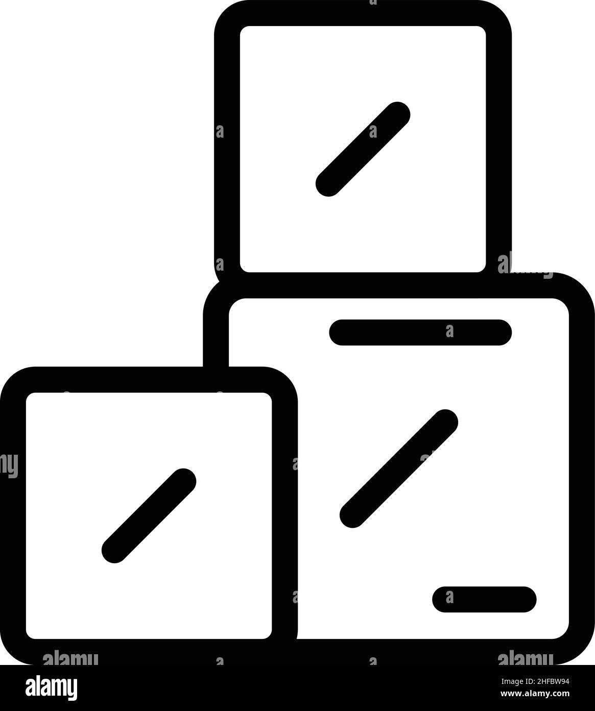 Vecteur de contour d'icône de substituts alimentaires.Agave de sucre.Sirop de noix de coco Illustration de Vecteur