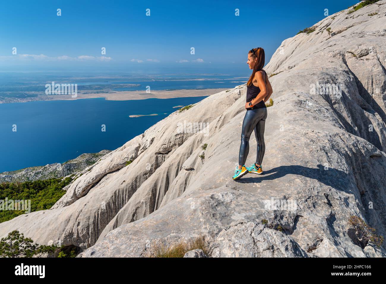 Bojinac, parc national Paklenica Banque D'Images