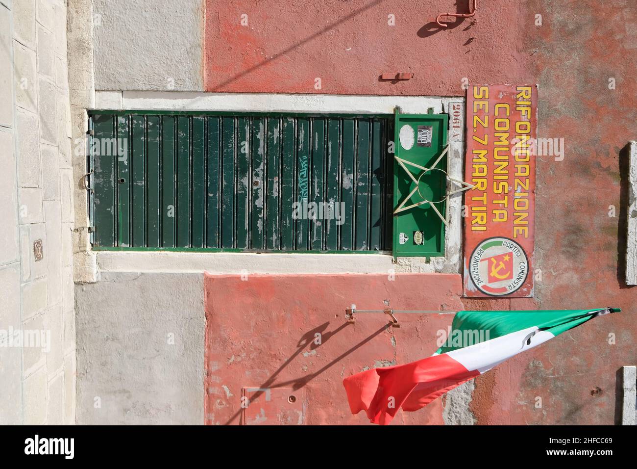 Une vue de Venise lors d'un confinement à travers toute l'Italie imposée pour ralentir l'épidémie de coronavirus, à Venise, Italie, 11 mars 2020.(MVS) Banque D'Images