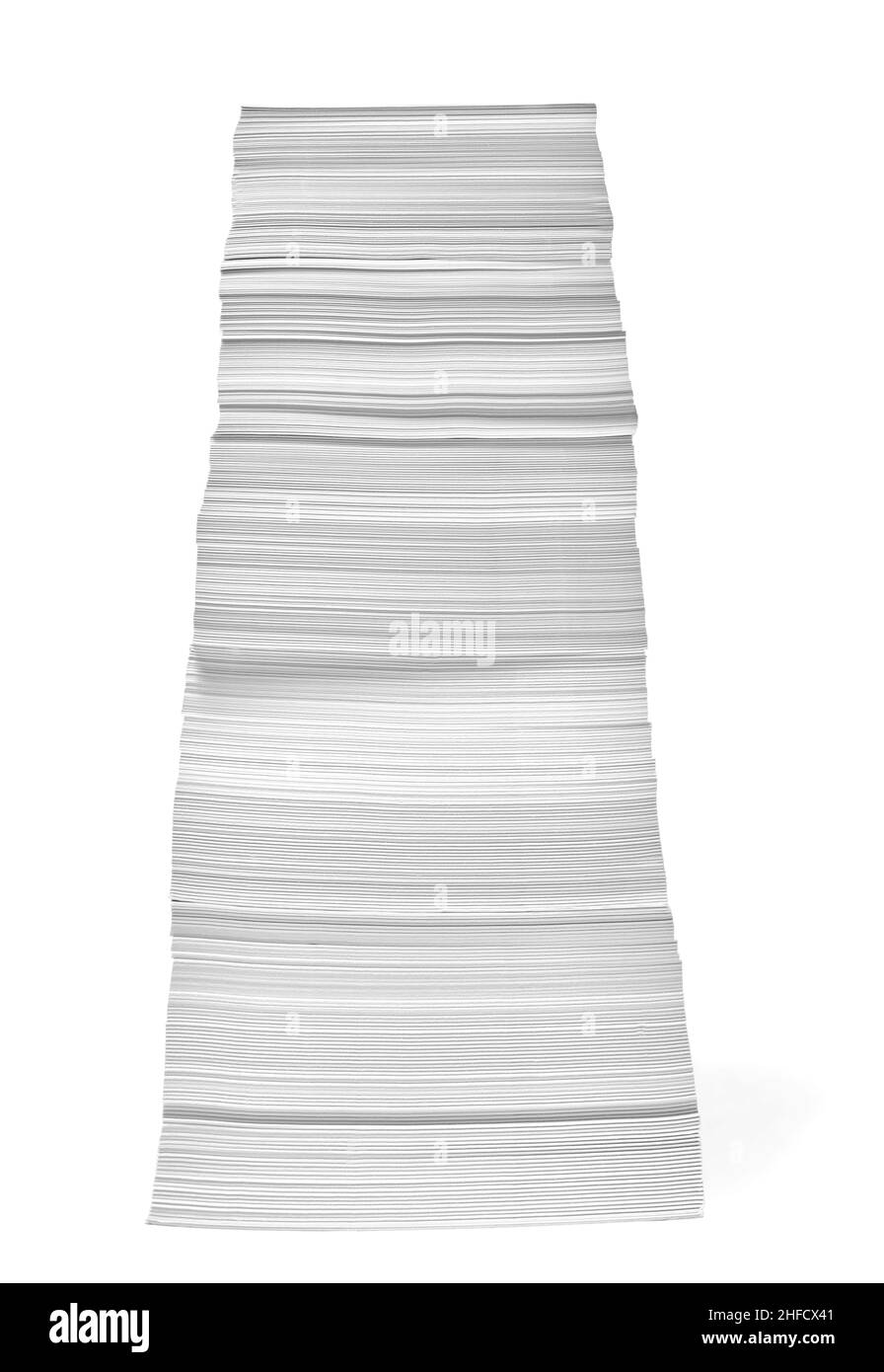 pile de papier pile bureau paperasse éducation de bureau Banque D'Images