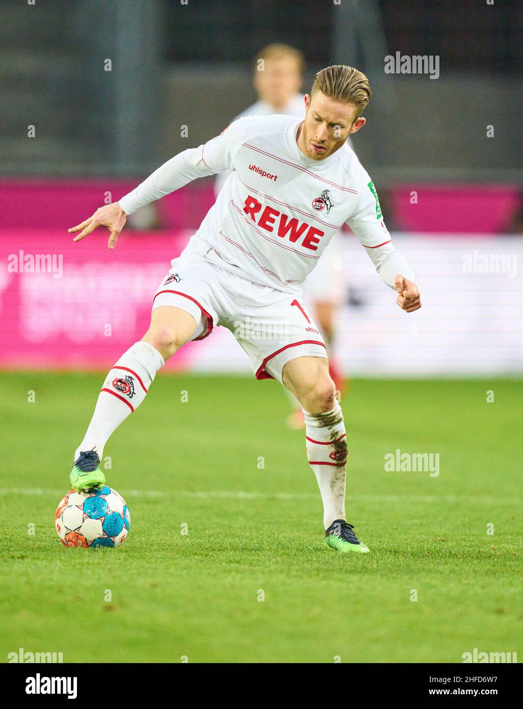 Florian KAINZ, 1.FCK 11 dans le match 1.FC KÖLN - FC BAYERN MÜNCHEN 0-4 1.Ligue allemande de football le 15 janvier 2022 à Cologne, Allemagne saison 2021/2022, match 19, 1.Bundesliga,19.Spieltag, © Peter Schatz / Alamy Live News - LE RÈGLEMENT DFL INTERDIT TOUTE UTILISATION DE PHOTOGRAPHIES comme SÉQUENCES D'IMAGES et/ou QUASI-VIDÉO - Banque D'Images