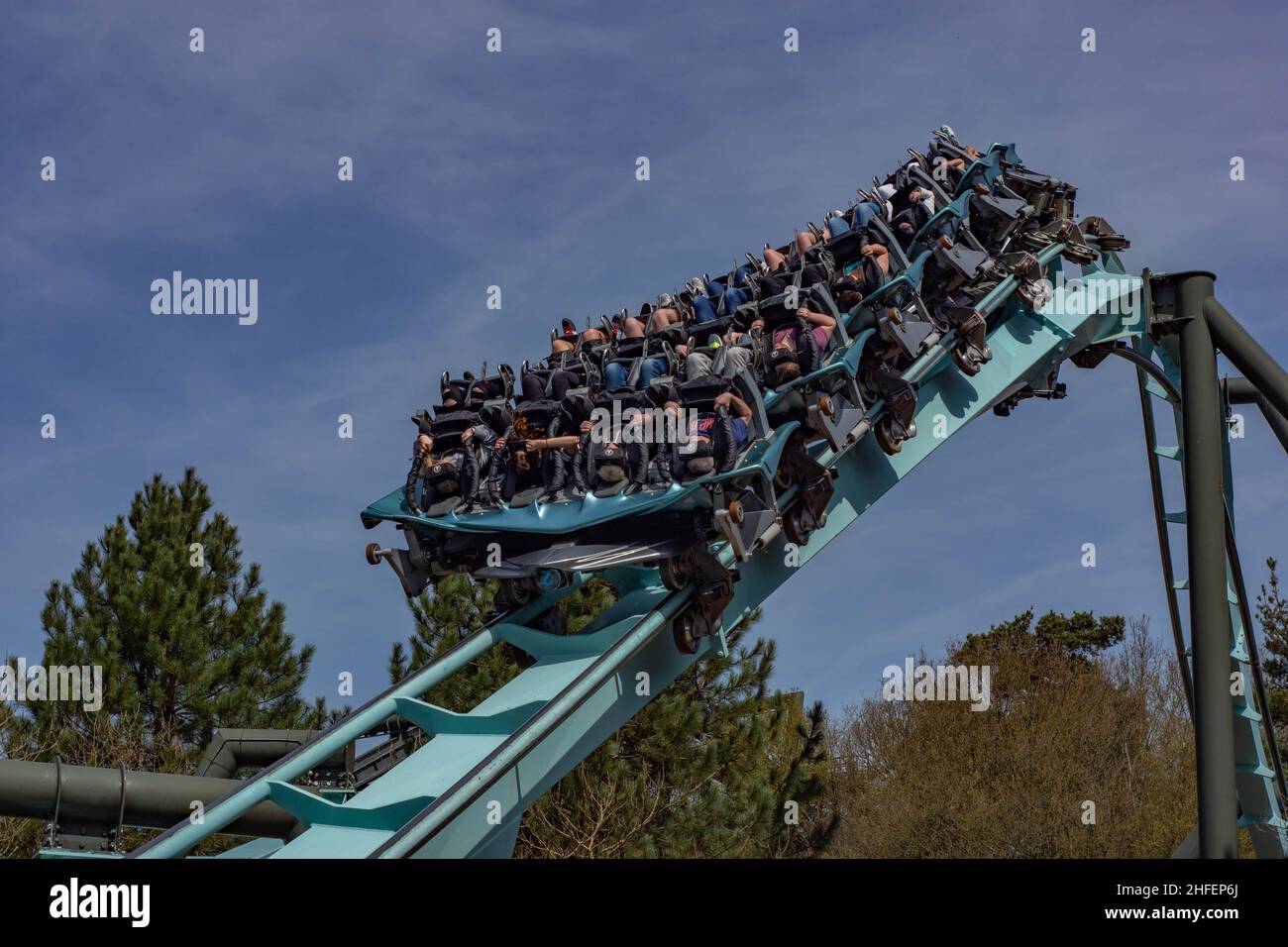 Alton Towers, où la magie ne se termine jamais, Images de la plus haute qualité du Royaume-Uni meilleur parc à thème et montagnes russes Banque D'Images