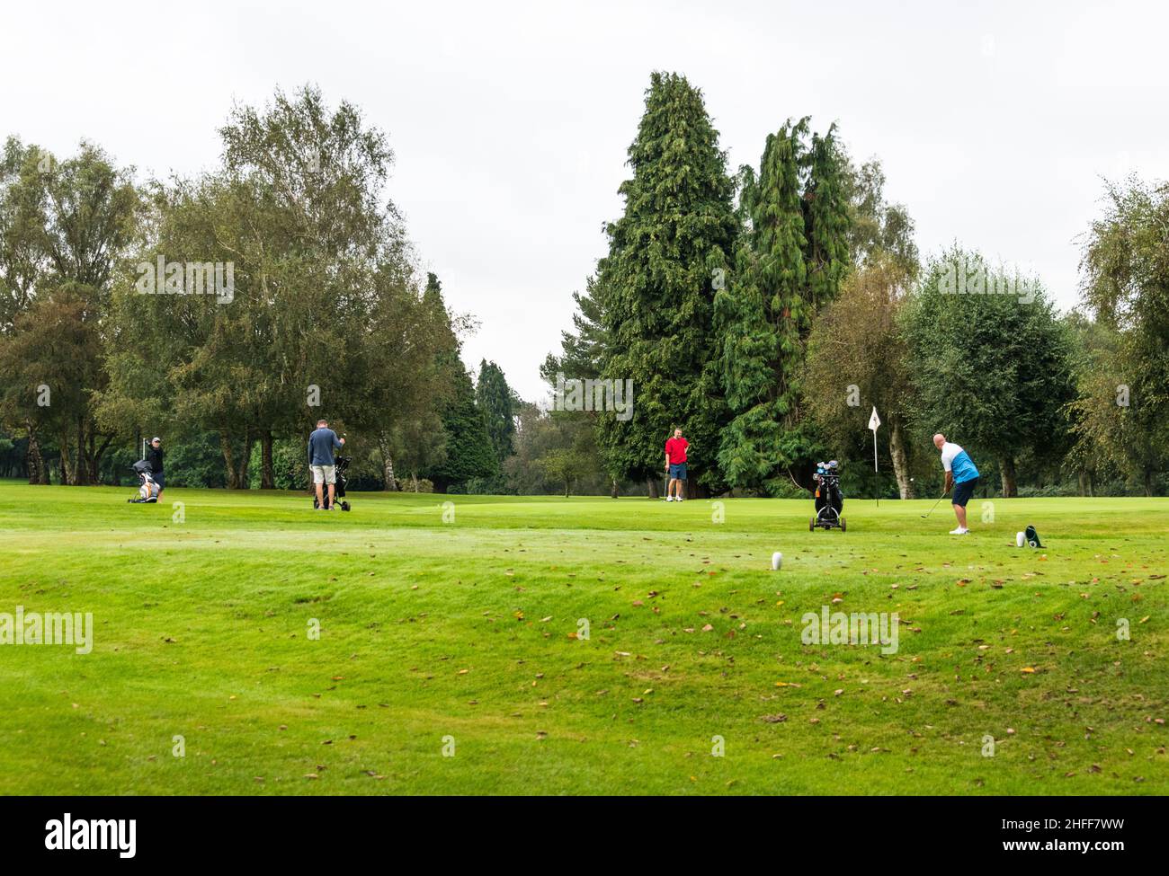 Haywards Heath Golf Club, Sussex, Angleterre Banque D'Images
