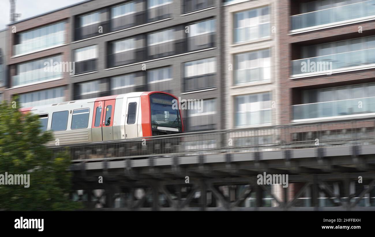 Métro de Hambourg Banque D'Images