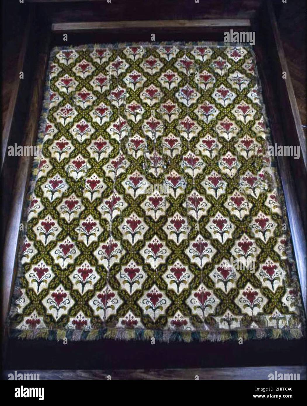 Tapis, Nord de la France, 1650/1700. Banque D'Images