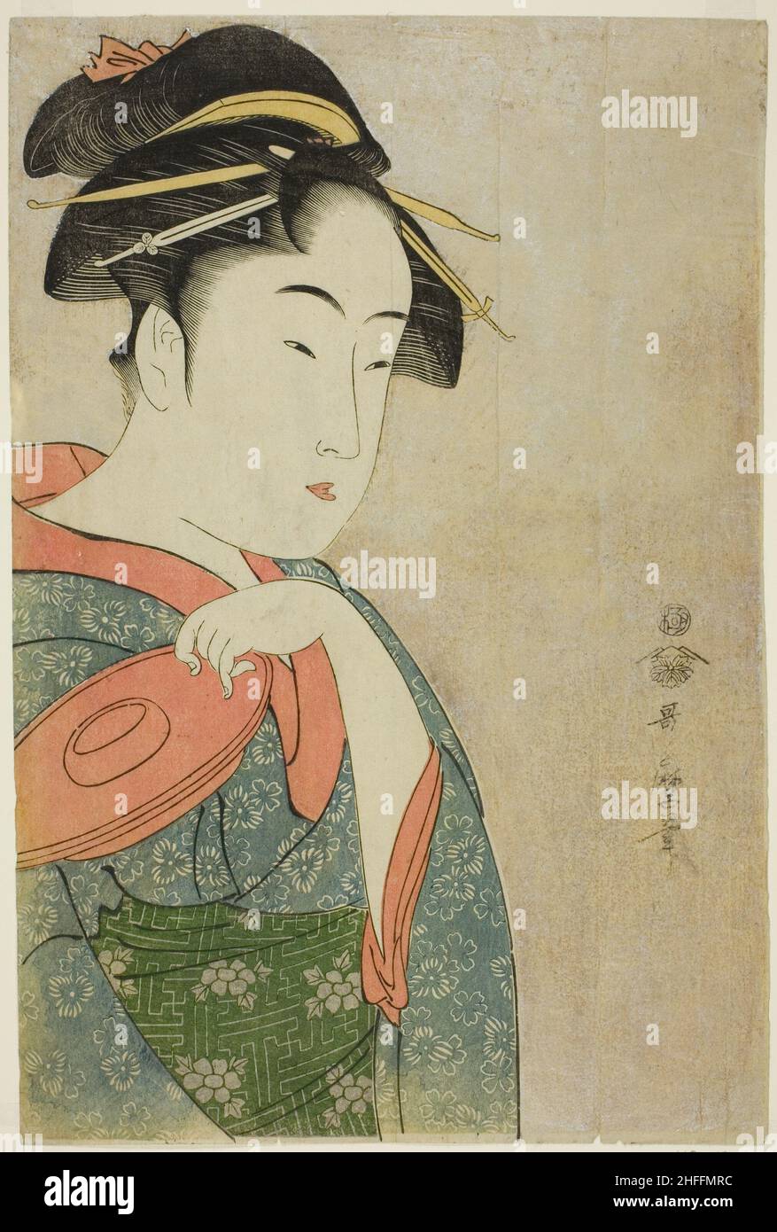 Takashima Ohisa, Japon, n.d. Banque D'Images