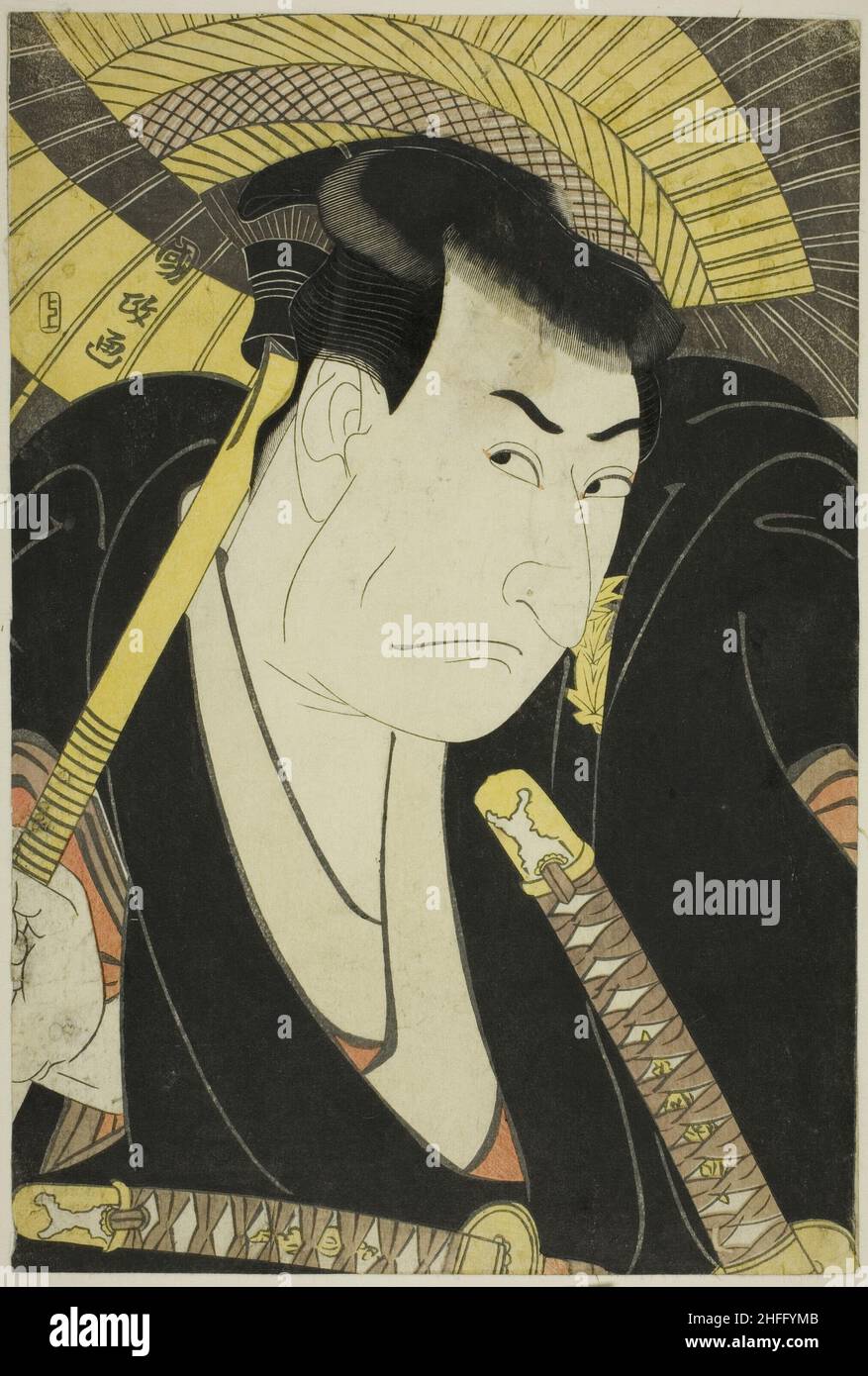 Ichikawa Omezo, 1794. Banque D'Images