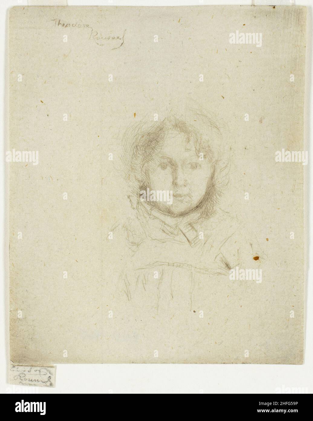 Little Paul (6th février 1889), 1889. Banque D'Images