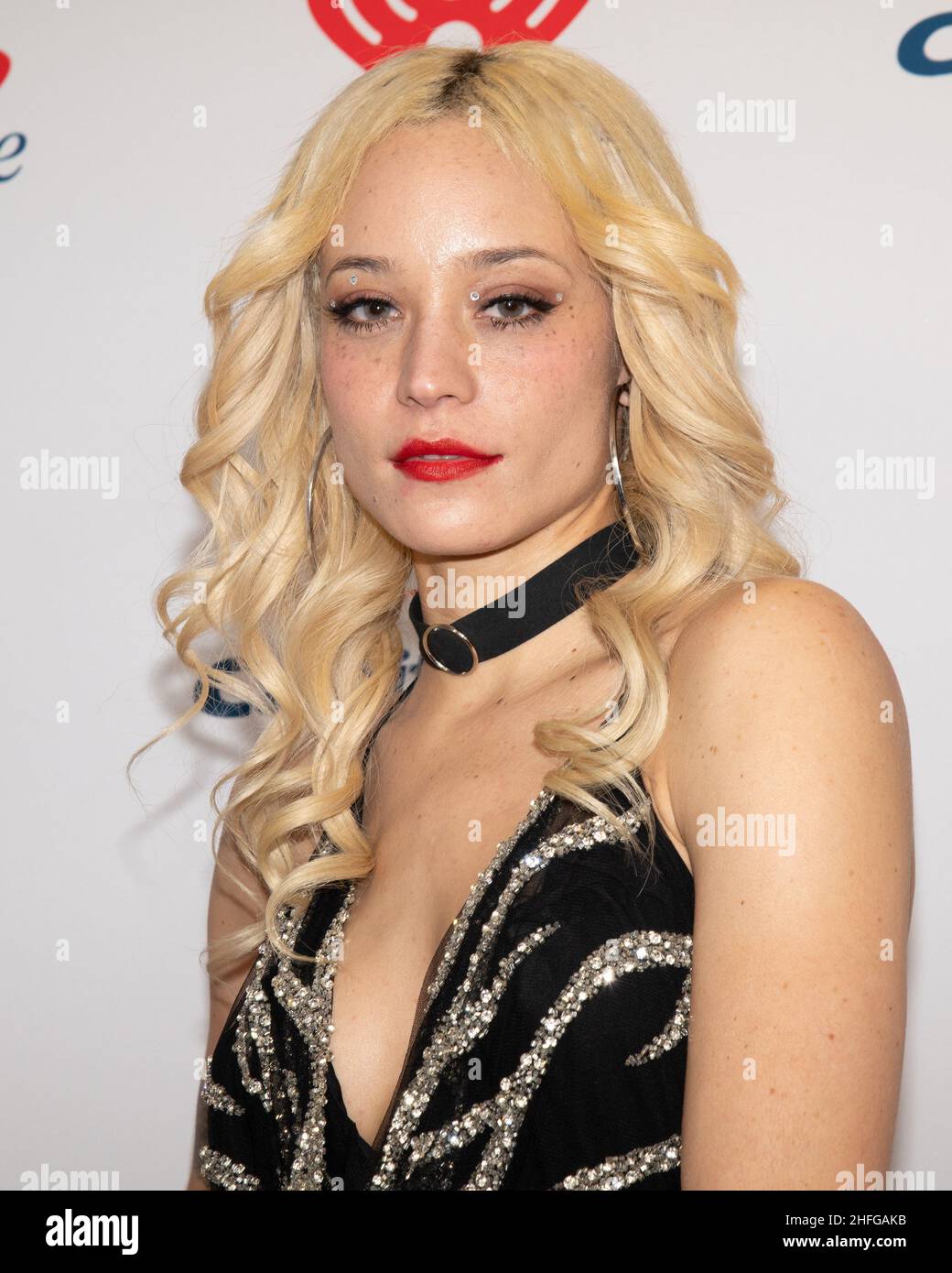 15 janvier 2022, Inglewood, Caliofrnia, USA: Michelle Joy participe à iHeartRadio Alter EGO présenté par Capital One.(Credit image: © Billy Bennight/ZUMA Press Wire) Banque D'Images