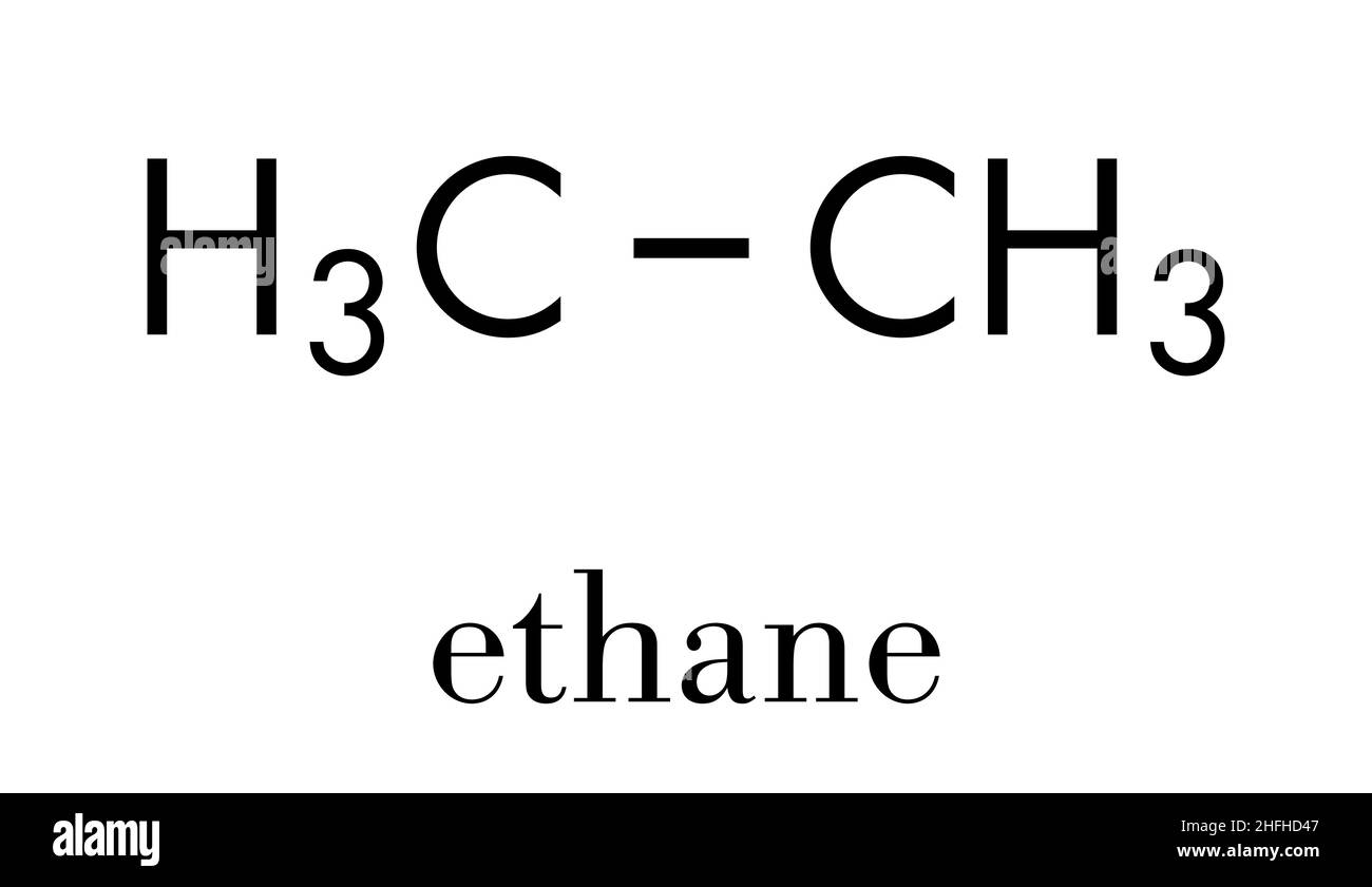 Ethane molecule Banque de photographies et d’images à haute résolution ...